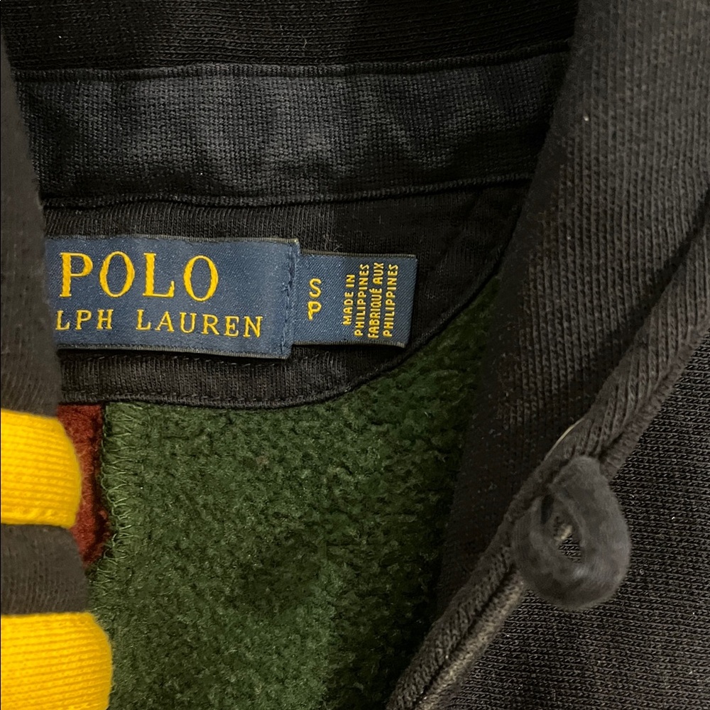 Polo by Ralph Lauren Men's Red and Green Varsity Jacket - Picture 2 of 9